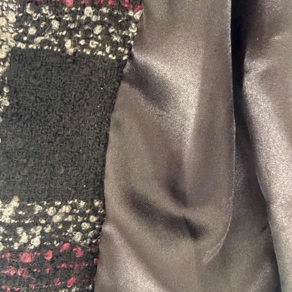 Linea Domani wool blend wrap coat jacket - Picture 6 of 16